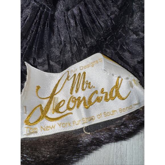 Mr Leonard Mink Fur Hat With Feather Brown main image 3